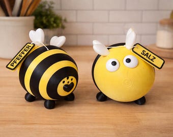 Salz und Pfefferstreuer Biene – lustiger Hingucker für Tisch & Küche