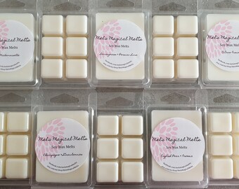WAX MELTS Hand poured 100/% Soy Wax Melts Extra Scented