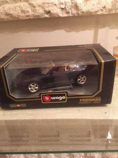 1/18 Burago Ferrari 456 GT From 1992 in Blue - Etsy