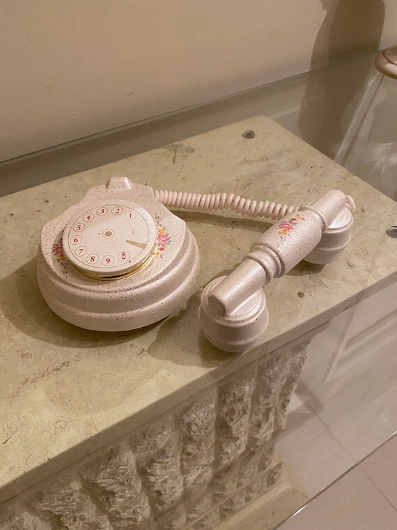 Vintage Italian Ceramic Telephone Trinket Box - image 4