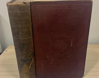 1860 Der sonnige Süden • Erstausgabe • J.H. Ingraham • EvaGGns • Geschichtsbuch aus der Zeit vor dem Bürgerkrieg • Antiker amerikanischer Süden