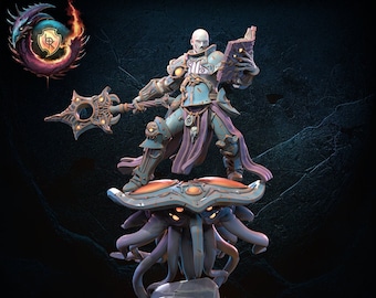 Hechicero de Transformaciones / Reino del Mal / Miniaturas del Reino Perdido / RESINA / Caos / Fantasía / DnD / Mesa / Miniaturas