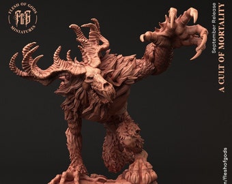 Leshen | Flesh of Gods | RESIN | Witcher Monster | Dungeon Boss | Leshy | Fantasy | DnD | RPG | Tabletop | Gaming | Miniatures