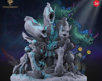 Kaimera Crab Eel | Draco Studios | RESIN | Abomination | Dungeon Boss | Fantasy | DnD | RPG | Tabletop | Gaming | Miniatures