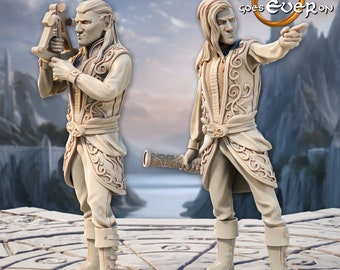 Nawigatorzy elfów z wybrzeża | Drukowanie trwa | ŻYWICA | Elfy | Fantasy | DnD | RPG | Gry planszowe | Miniatury