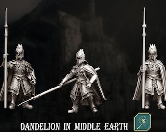 Zitadelle Wachen (Schwert und Speer) | Pusteblume in Mittelerde | HARZ | Fantasie | D&D | Rollenspiel | Tischplatte