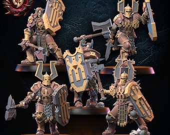 Skull Collectors | Lost Kingdom Miniatures | RESIN | Evil Humans | Legion of Skulls | Fantasy | Miniatures