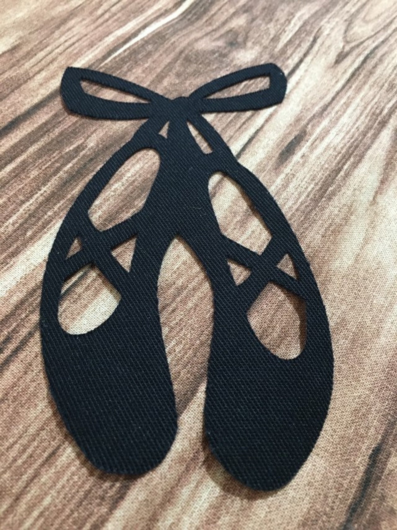ballet shoes patch / kid shoes patch / girl shoes patch / appliqué
