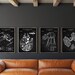Star Wars Patent Set of 4, Millennium Falcon Patent, X-Wing Poster, Tie Fighter Art, AT-AT Walker Decor, Star Wars Fan Gift,Instant Download 