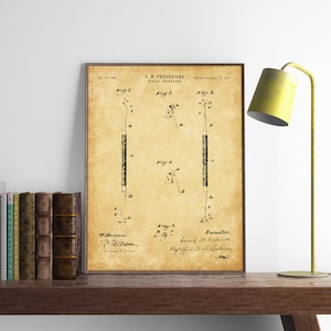1896 Dental Excavator Patent Print, Dentist Equipment Poster, Gift for  Dentist, Dentistry Patent Art, Dental Nurse, INSTANT DOWNLOAD
