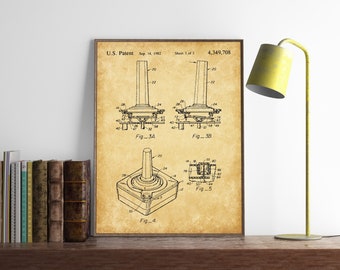 Joystick Patent Druck, Atari Joystick Poster, Joystick-Steuerung, Game Controller Kunst, Gamer Geschenk, Atari Videospiel Patent, INSTANT DOWNLOAD