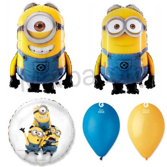 Palloncini foil Cattivissimo Me Minions, palloncini per feste di compleanno  dei minions -  Italia