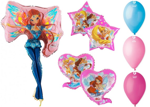 Birthday Party Supplies Decoration Balloons 34 Balloon Winx Foil Balloon