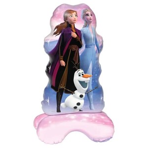 Frozen 2 Birthday Party Supplies: Plates, Cups, Balloons, Napkins, Table Cover Party Decor 1xElsa & Anna Stand