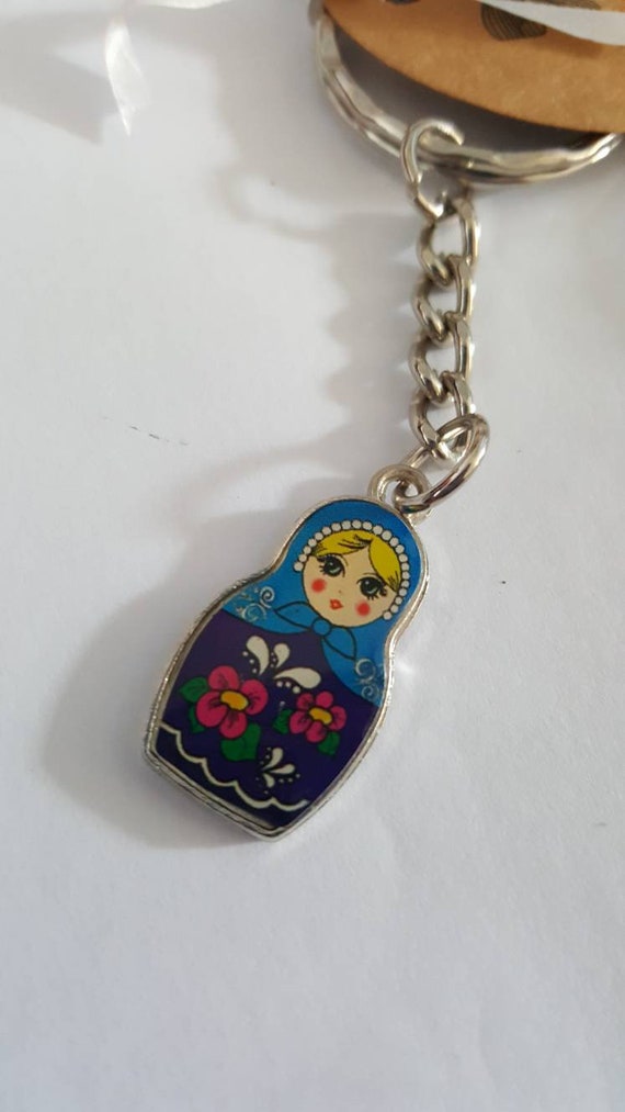russian doll keyring