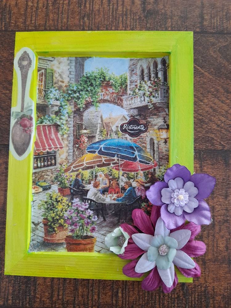 Handmade Collage Picture Etsy