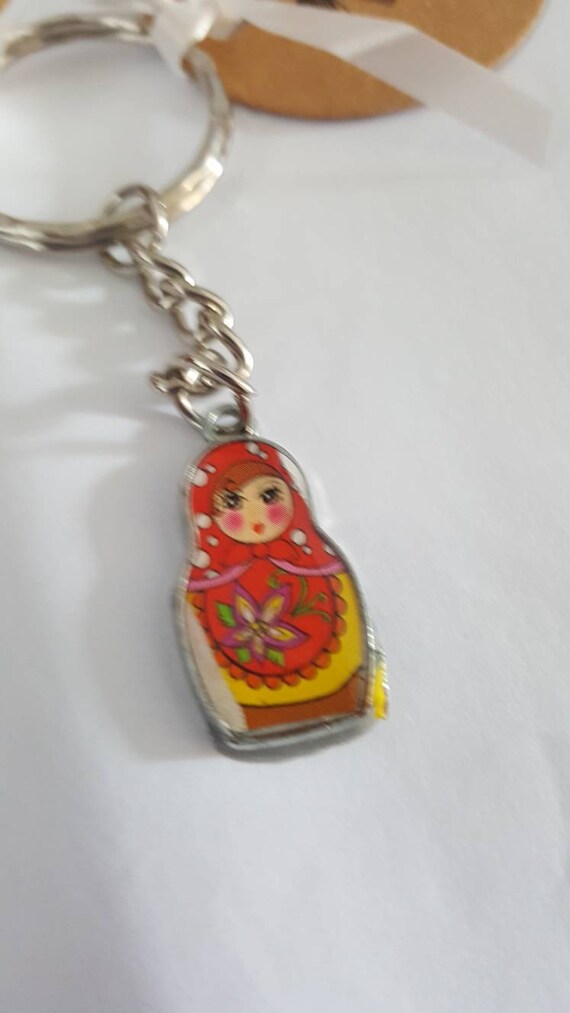 russian doll keyring
