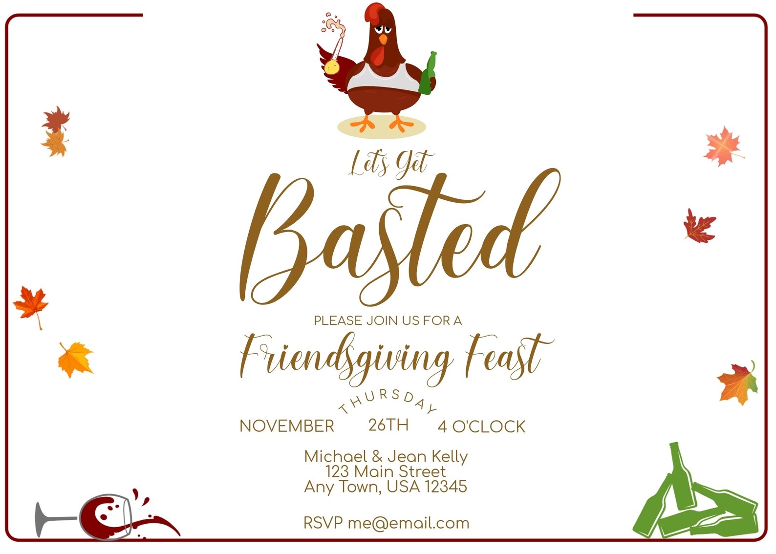 Funny Friendsgiving Invitation Friendsgiving Invite Dinner Etsy