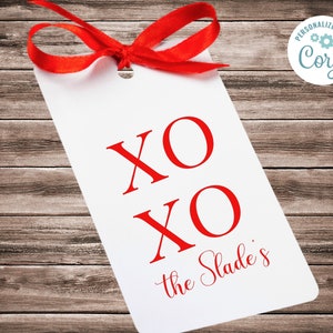 Personalisierte Geschenk anhänger | Personalisierte Geschenkanhänger | XOXO Geschenk anhänger | Familien Geschenkanhänger | Personalisierte Weihnachtsgeschenke | Valentinstag Geschenk anhänger