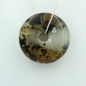 Amber Donut for Women and Men approx. 2.9 cm Unique Donut