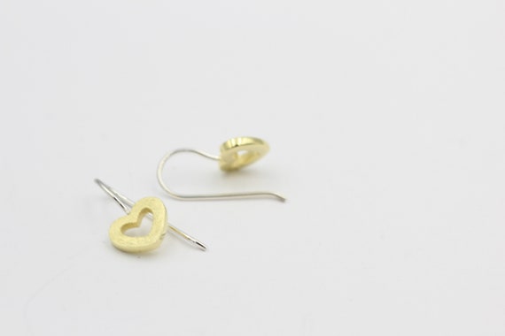 アクセサリー HEART hook earring SILVER925 18G Sterling Silver Heart Earring Hooks, S925 Silver Earring