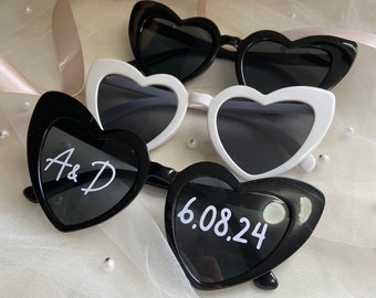 Wedding personalised sunglasses