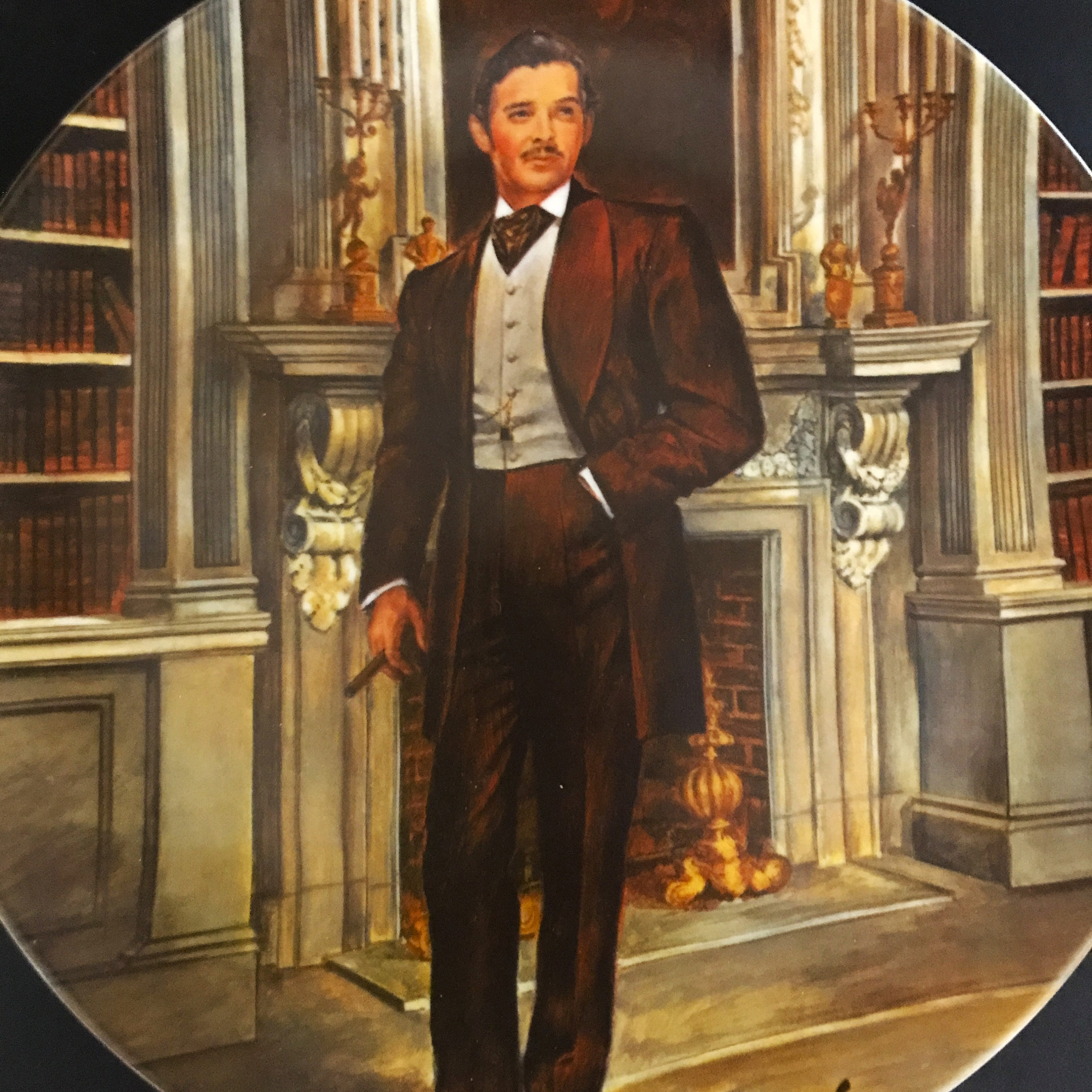 VTG Rhett Butler Plate, 1981 Limited Edition, Knowles Fine China ...