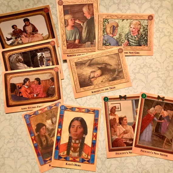 The American Girls Collection, Single Trading Card, Your Choice, Kaya, Addy, Felicity, Kirsten, 2002 Editions, Collectable Cards For Girls
