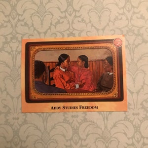 Die American Girls Collection, einzelne Sammelkarte, Ihre Wahl, Kaya, Addy, Felicity, Kirsten, Editionen 2002, Sammelkarten für Mädchen Bild 7