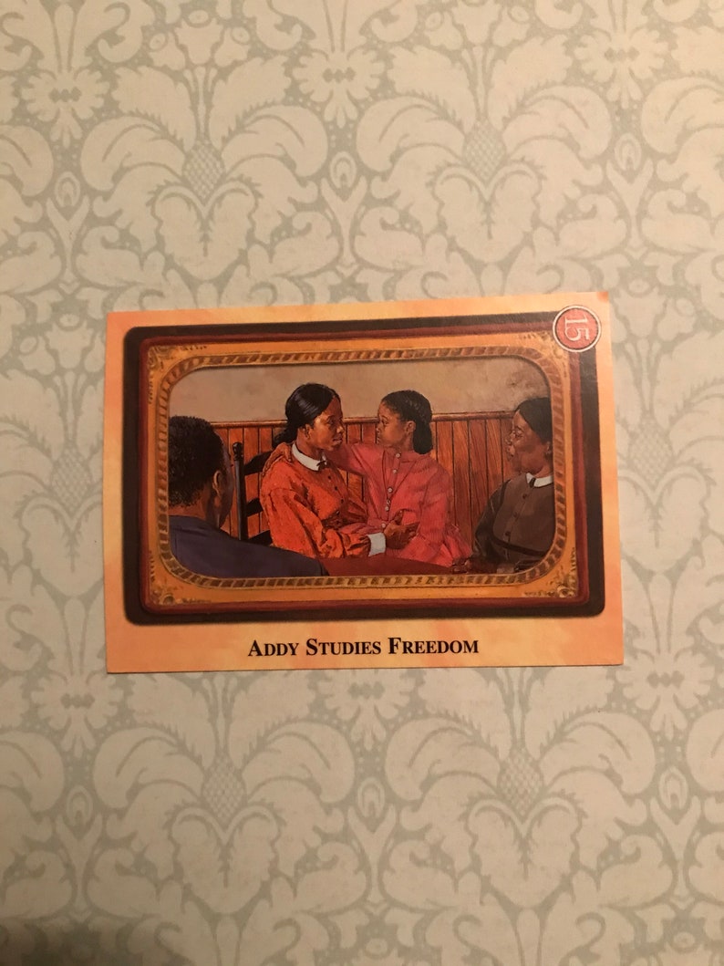 Die American Girls Collection, einzelne Sammelkarte, Ihre Wahl, Kaya, Addy, Felicity, Kirsten, Editionen 2002, Sammelkarten für Mädchen Bild 7
