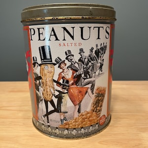 Planters Peanut Tin - Etsy