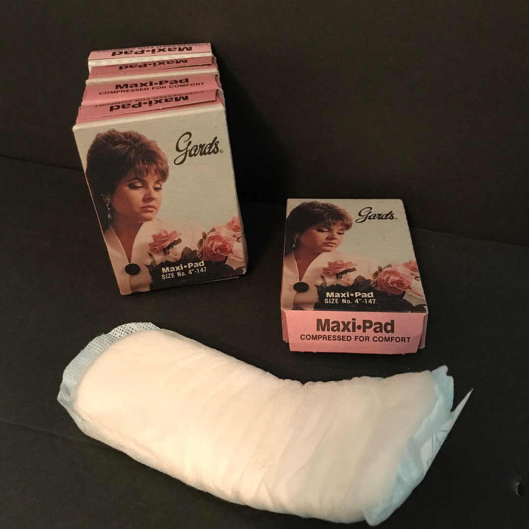 Vintage Gards Maxi Pads Retro Boxed Prop For Movie Hospital Etsy UK how-to-calculate-smd-pad-sizes-raypcb