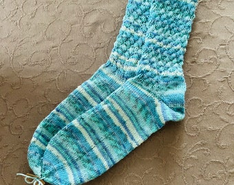 schöne selbstgestrickte Socken Gr. 38/39