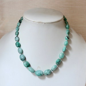Natural Zambian Emerald Beads: Smooth Oval Gemstone, 6x5 to 13x10 MM