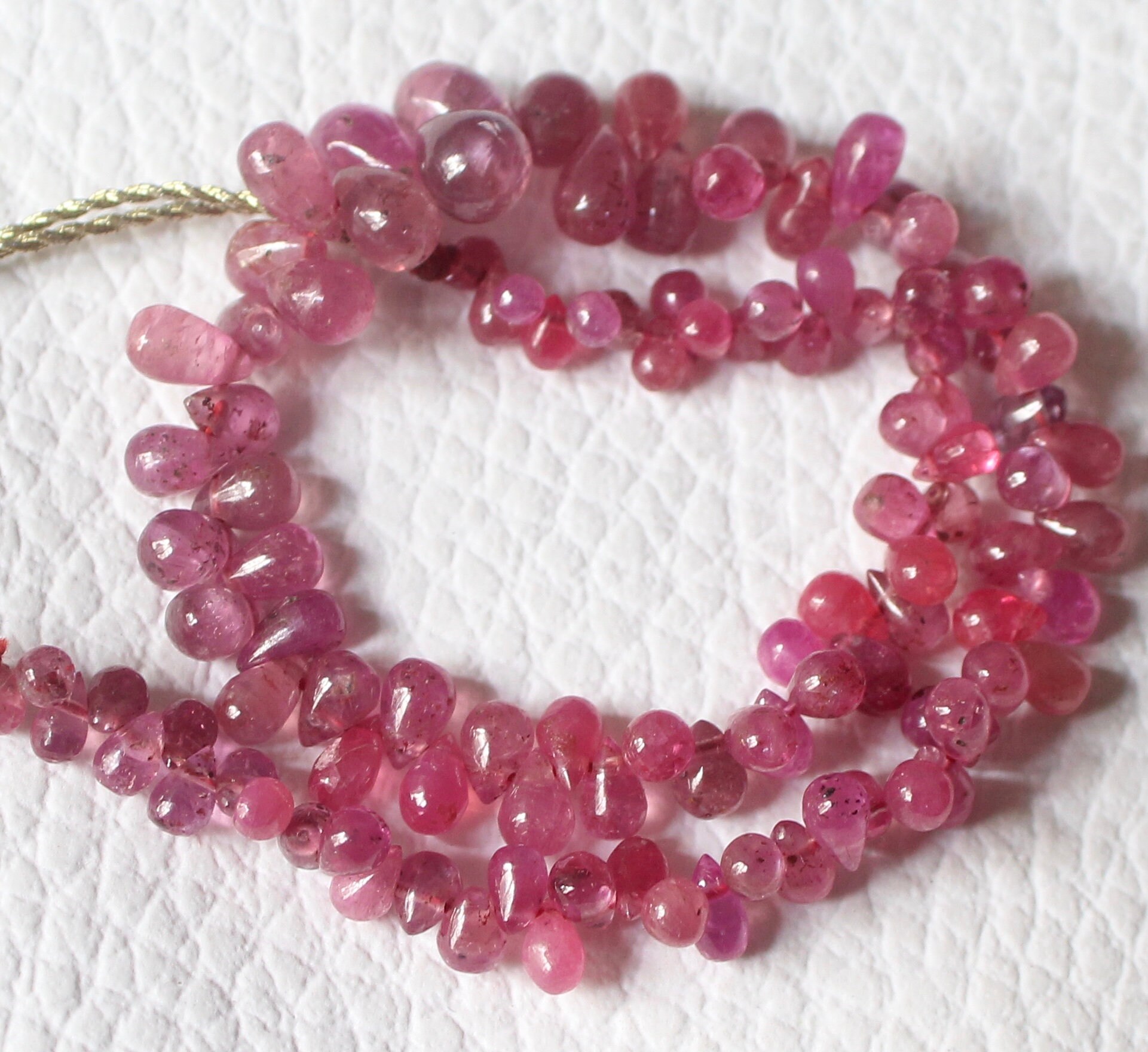 ruby stone beads