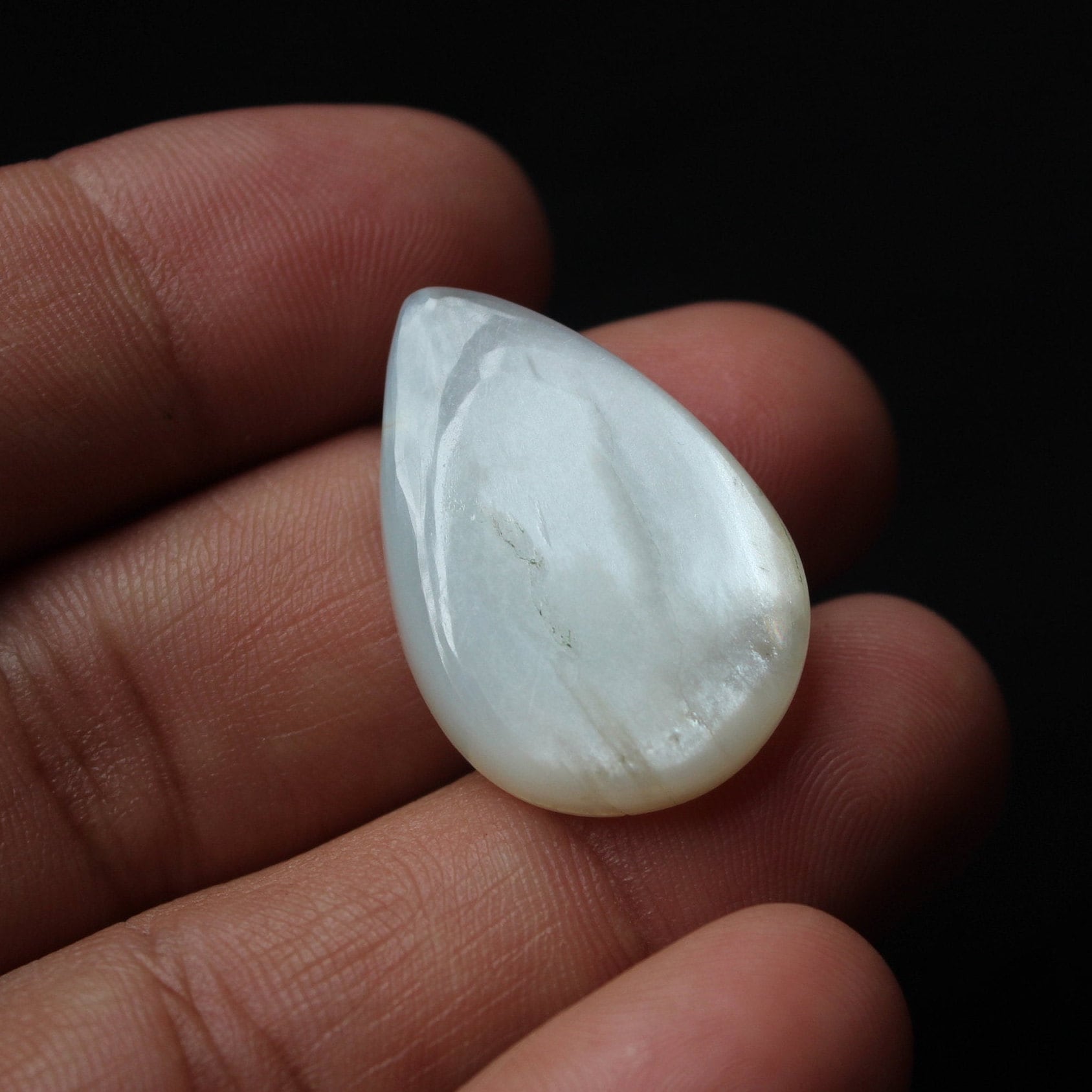 Ultimate natural White Moonstone Cabochon Loose Gemstone Etsy UK