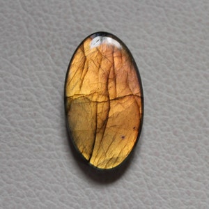 Rare Natural Labradorite Gemstone,Multi Flashy Labradorite Cabochon,Loose Gemstone,Smooth Polish,Jewelry Making, 40x22x6 MM 53.0 Cts