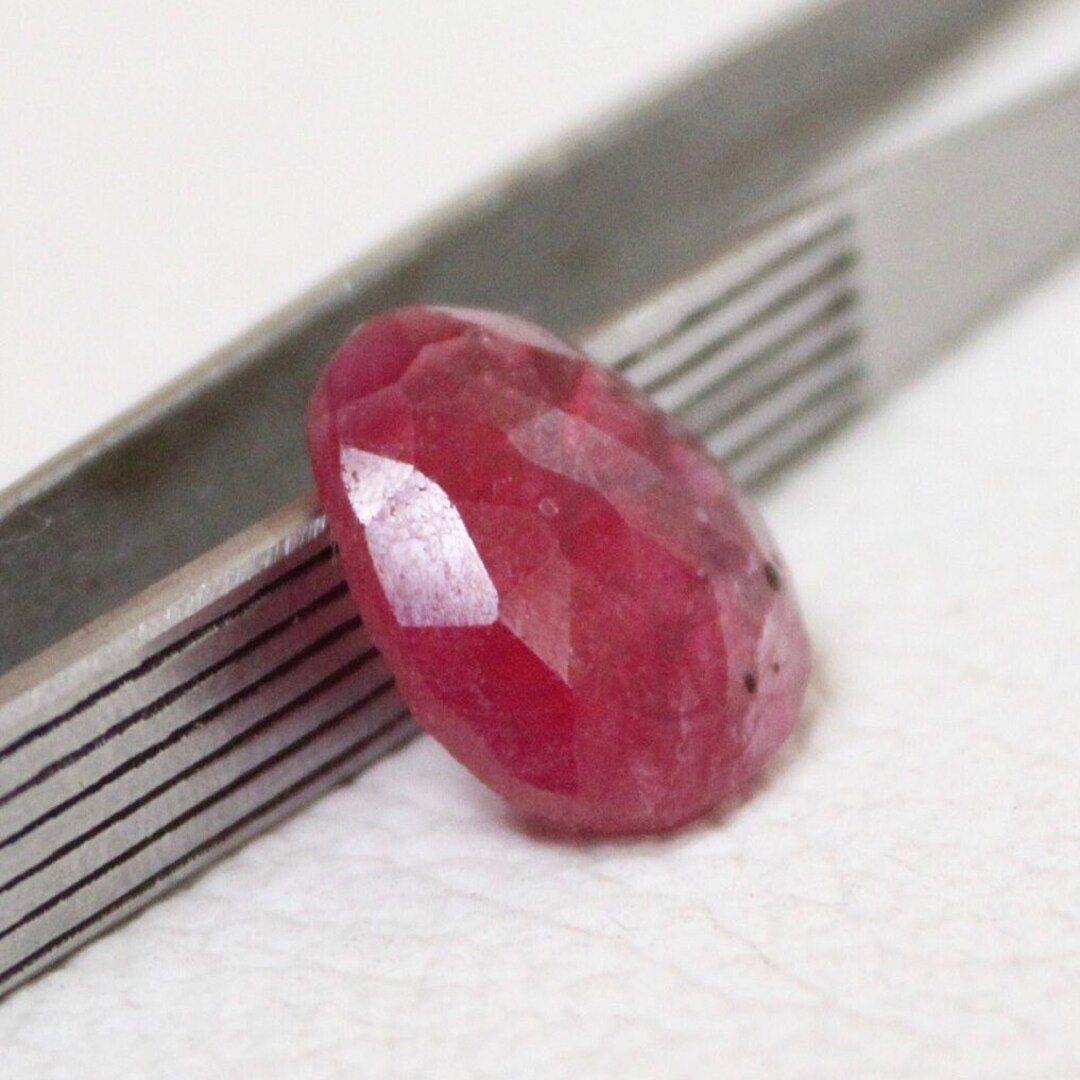 Red Ruby Rose Cut , Natural Ruby Rose Cut Flat Back Cabochons, Loose ...