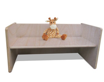 Eli-Kids Reversible Table and Bench 2Mount Mini – 2-in-1 Children's Furniture, Table & Bench, Sturdy, Space-Saving, Sustainable, Perfect for the Children's Room TopDE