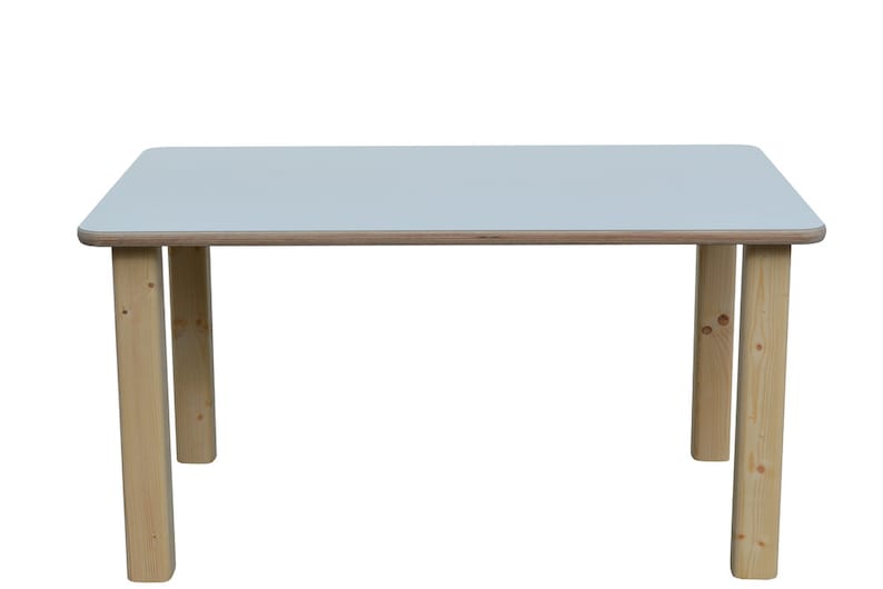 Eli-Kids children's table rectangular Weiß