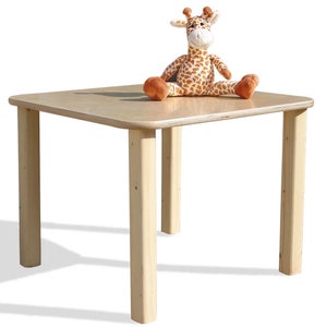 Table Enfant Eli-Kids Carrée Geschliffen