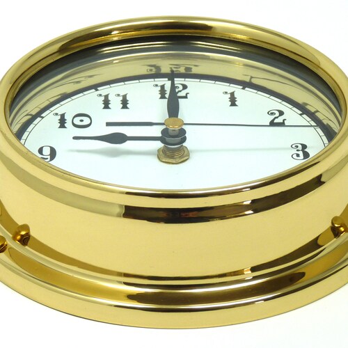 Details about   ANTIQUE STYLE VINTAGE COLLECTIBLE BRASS ROUND BUCKINGHAM 1837 WALL CLOCK DECOR 