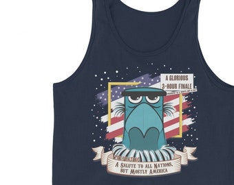 Camiseta sin mangas unisex "Glorious Finale" de Sam Eagle