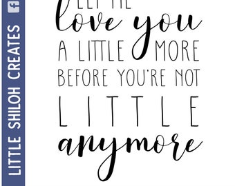 Let Me Love You Etsy