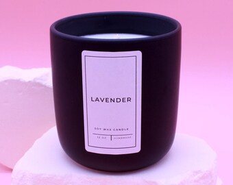 Lavender Soy Wax Candle