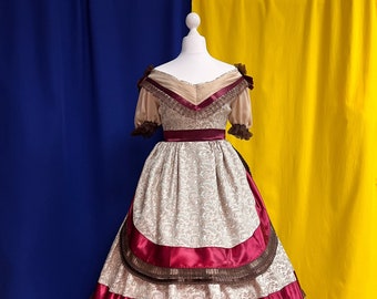 Victorian dress,  Civil War Dress, Old West dresses, 1860s