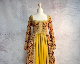 Renaissance dress, Princess Margarita, English Queen dress