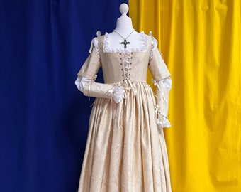 A Renaissance dress - Lucrezia Borgia&#39;s dress – Wedding Dress Italian fashion 16th century