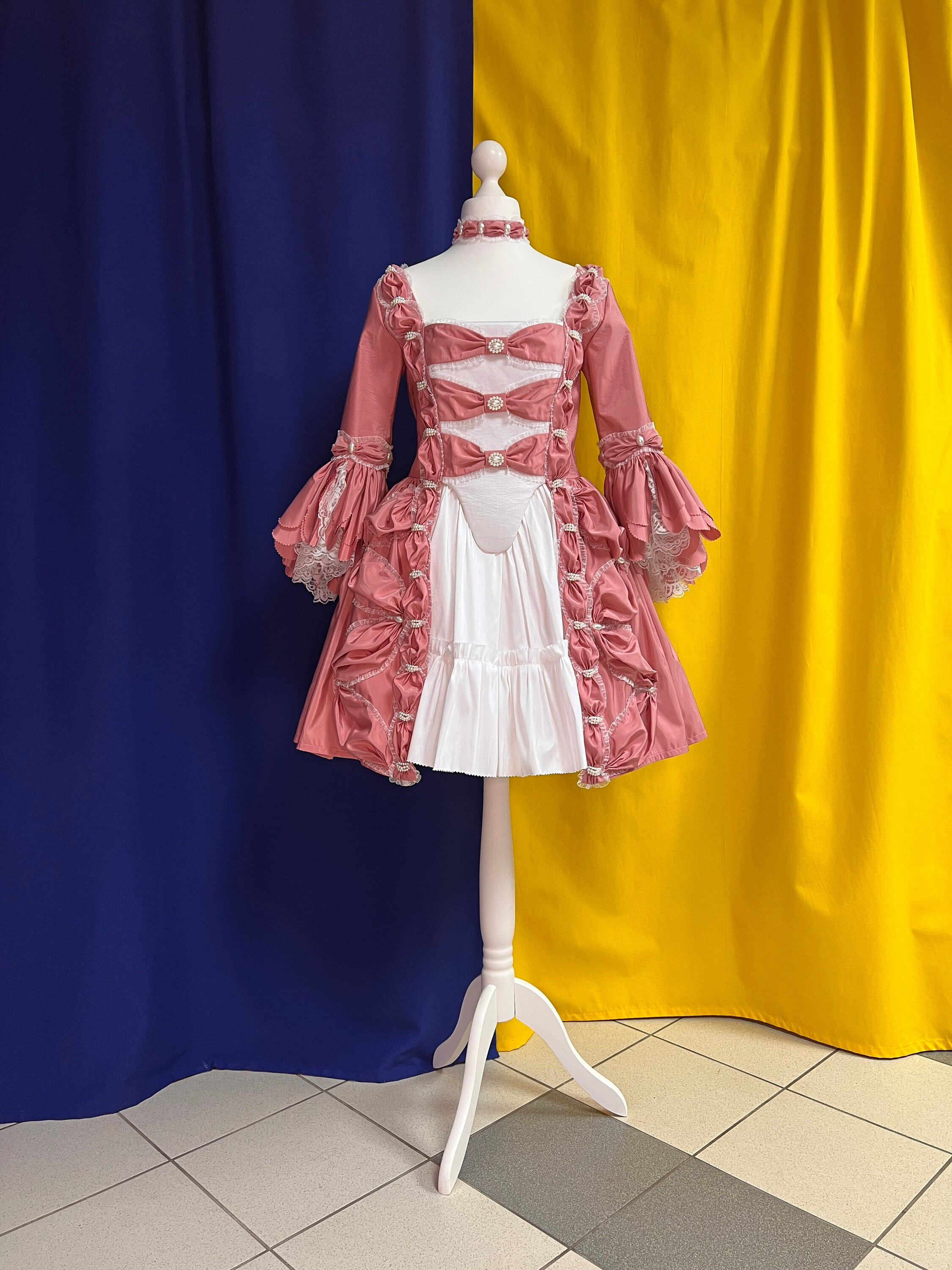 Rococo Princess Dress Set (baby rose)