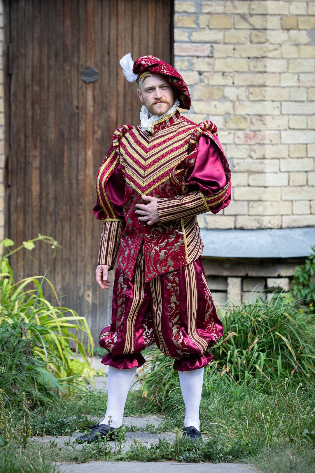 Renaissance Men's Costume Medieval Costume Prince - Etsy